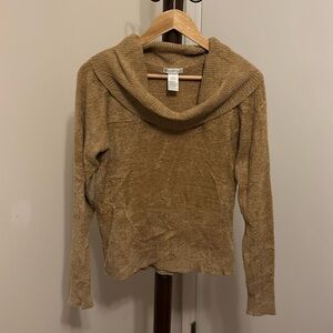 Worthington off shoulder cowl neck sweater